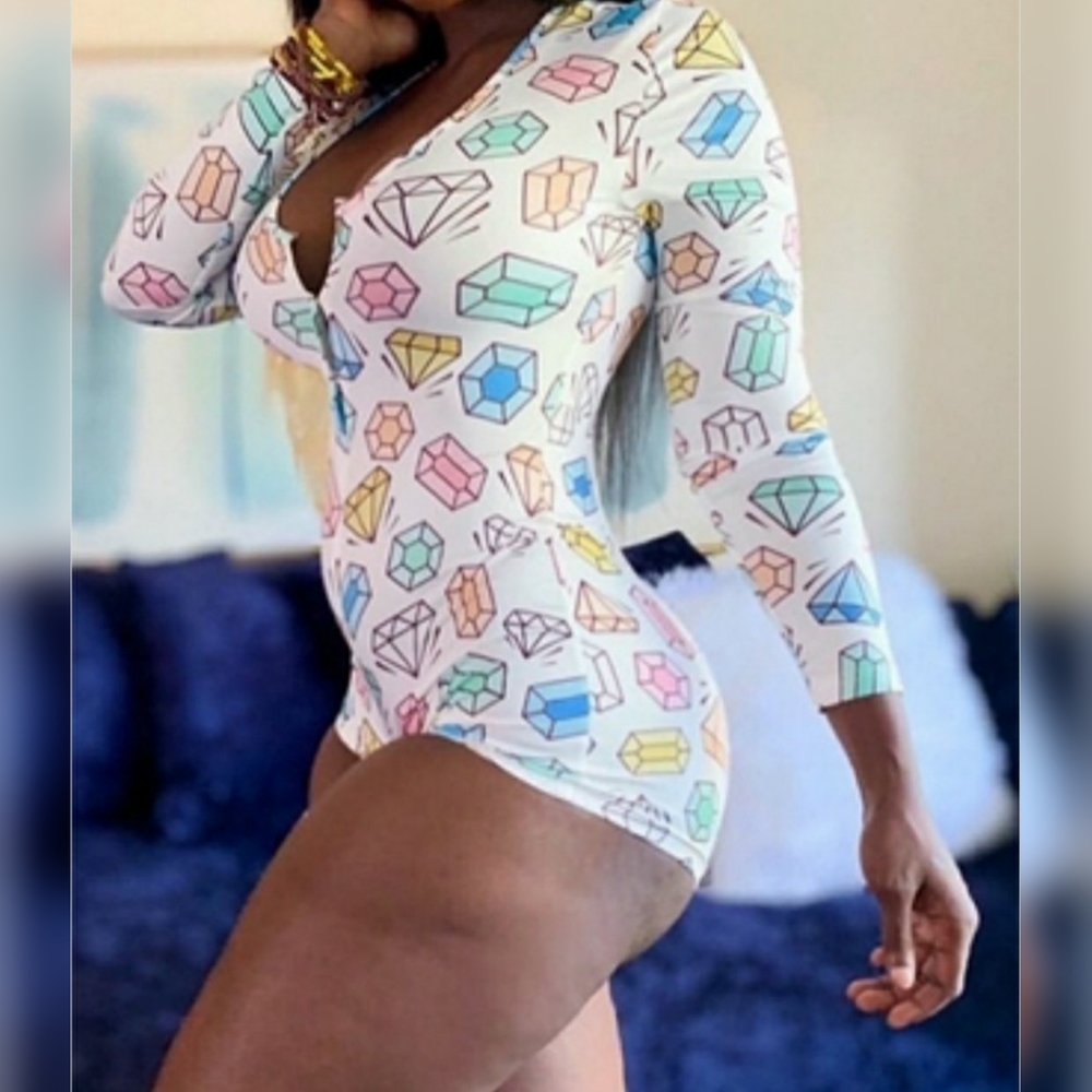 Gems Onesie Diamonds